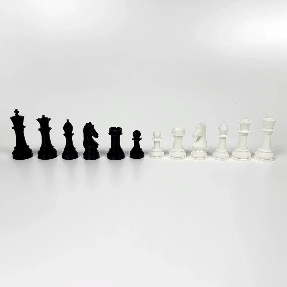 Magnetic 3d-Printed Folding Staunton Chess Set Good‎ Christmas Gift Idea